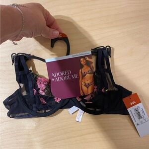 Adored by Adore Me Jamilla Unlined Bra 32C (IX)